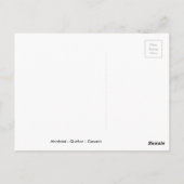 Montréal Briefkaart (Achterkant)