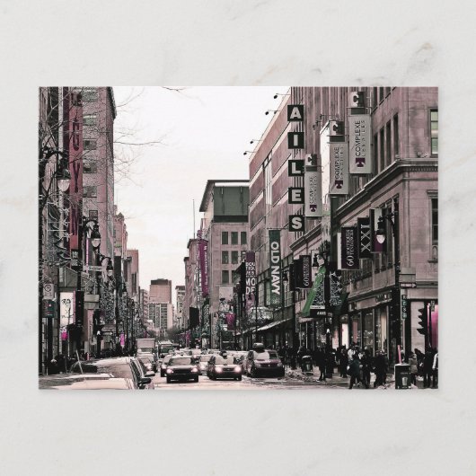 Montréal Briefkaart (Voorkant)