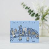 Montreal Briefkaart (Staand voorkant)