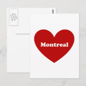 Montreal Briefkaart (Voorkant / Achterkant)