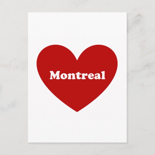 Montreal Briefkaart (Voorkant)