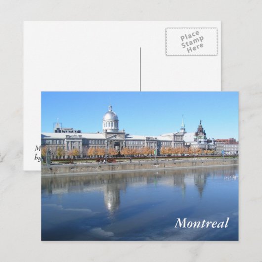 Montreal Briefkaart (Voorkant / Achterkant)