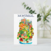 Montreal Briefkaart (Staand voorkant)