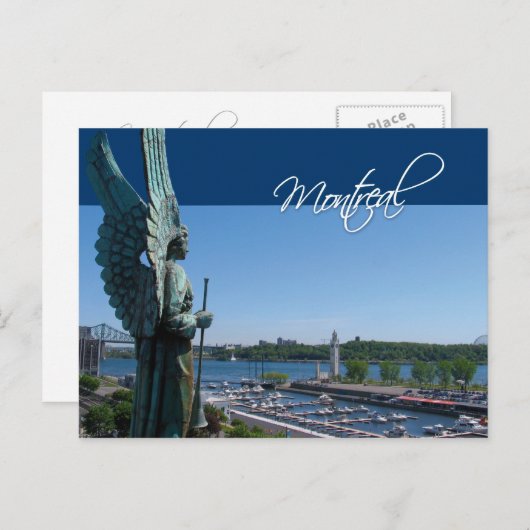 Montreal Briefkaart (Voorkant / Achterkant)