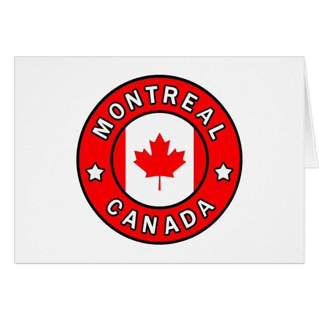 Montreal Canada (Voorkant Horizontaal)
