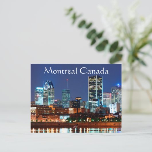 Montreal Canada Briefkaart (Staand voorkant)