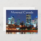 Montreal Canada Briefkaart (Voorkant / Achterkant)