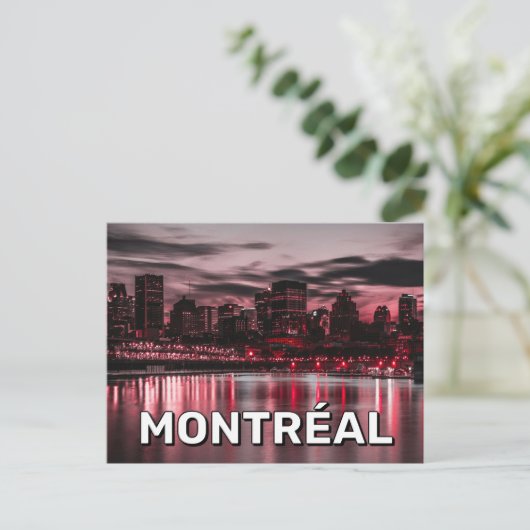 Montréal, Canada Briefkaart (Staand voorkant)