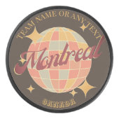 Montreal Canada City Hockey Club Hockey Puck (Voorkant)