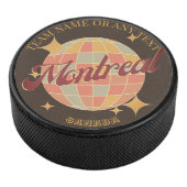 Montreal Canada City Hockey Club Hockey Puck (3/4)