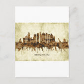 Montreal Canada Cityscape Uitnodiging Briefkaart (Voorkant)