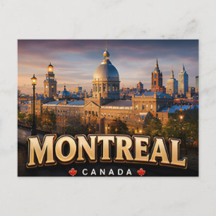 Montreal Canada Franse Cultuur Oude Haven Reizen � Briefkaart
