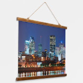 Montreal Canada Hangend Wandkleed (Gebogen)