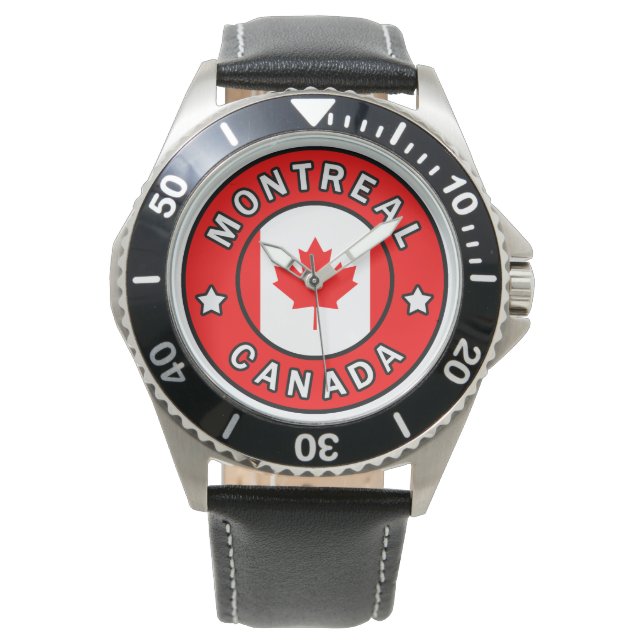 Montreal Canada Horloge (Voorkant)