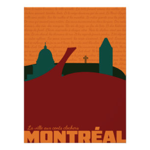 Montreal, Canada - Kunstposter Perfect Poster