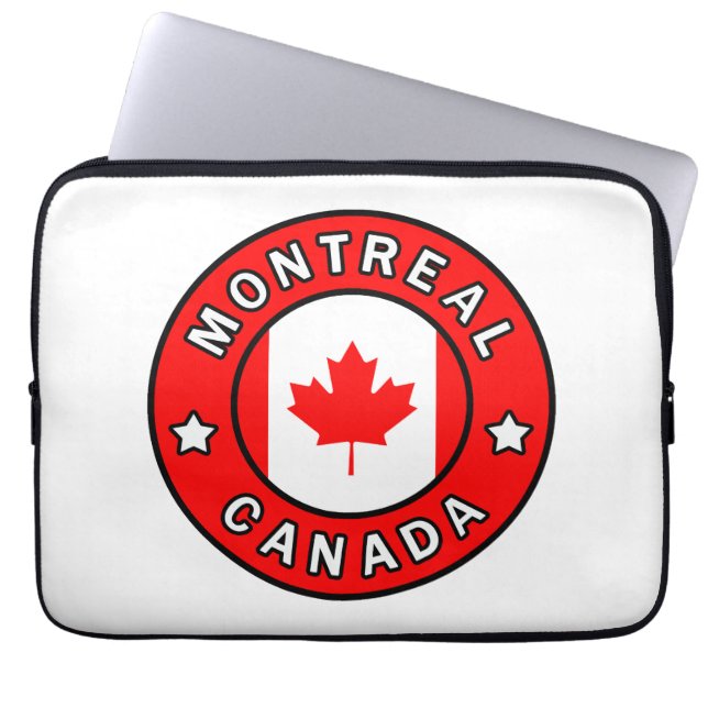 Montreal Canada Laptop Sleeve (Voorkant)