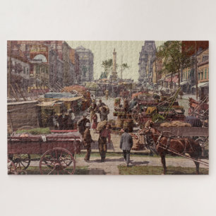 Montreal Canada Market Foto Legpuzzel