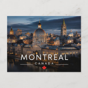 Montreal Canada Noordelijke Waterkant Reizen 🌍 Briefkaart