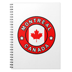 Montreal Canada Notitieboek