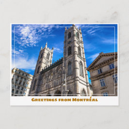 Montréal Canada Notre Dame Kathedraal Modern Briefkaart