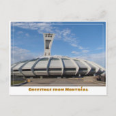 Montréal Canada Olympisch Stadion Modern Briefkaart (Voorkant)