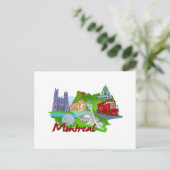 Montreal - Canada.png Briefkaart (Staand voorkant)