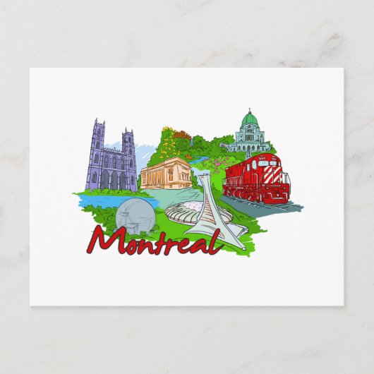 Montreal - Canada.png Briefkaart (Voorkant)