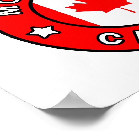 Montreal Canada Poster (Hoek)