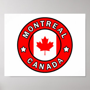 Montreal Canada Poster
