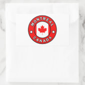 Montreal Canada Rechthoekige Sticker (Tas)