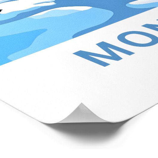 Montreal Canada Reisprint Poster (Hoek)