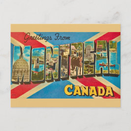 Montreal Canada Retro Ansichtkaart Briefkaart