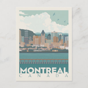 Montreal, Canada   Skyline Briefkaart