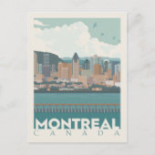 Montreal, Canada | Skyline Briefkaart (Voorkant)