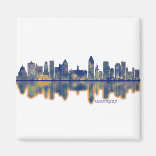 Montreal Canada Skyline Magneet