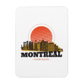  Montreal Canada Skyline Magneet (Verticaal)