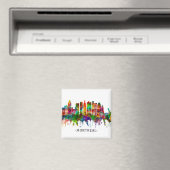 Montreal Canada Skyline Magneet (Insitu (Vaatwasser))