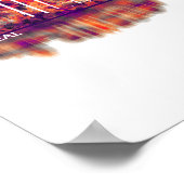 Montreal Canada Skyline Poster (Hoek)