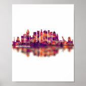 Montreal Canada Skyline Poster (Voorkant)
