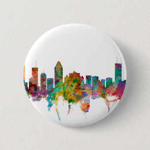 Montreal Canada Skyline Ronde Button 5,7 Cm