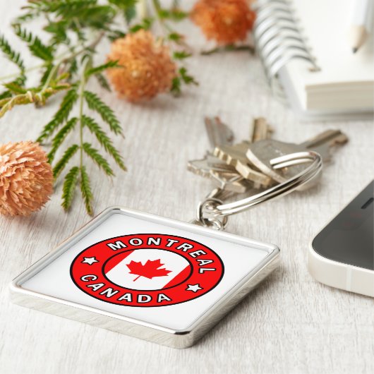 Montreal Canada Sleutelhanger (Zijkant)