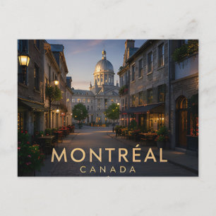 Montreal Canada Stedelijke Cultuur 🗺️ Briefkaart