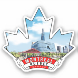 Montreal, Canada Sticker