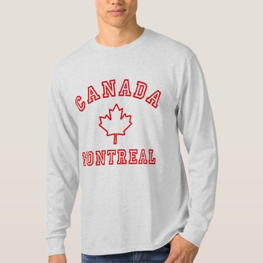 Montreal Canada T-shirt (Voorkant)