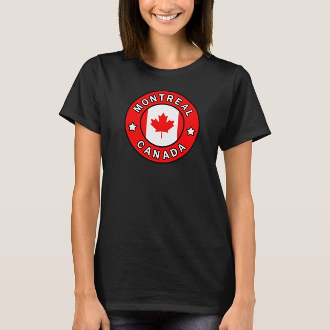 Montreal Canada T-shirt (Voorkant)