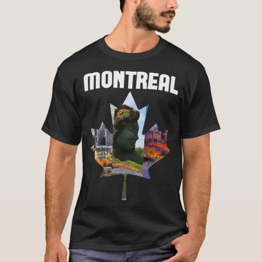 montreal canada t-shirt (Voorkant)