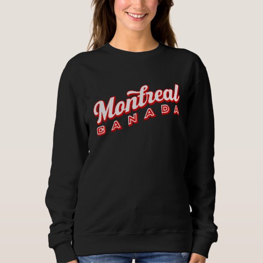 Montréal Canada Trui (Voorkant)