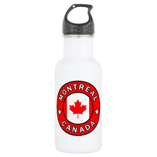 Montreal Canada Waterfles (Voorkant)