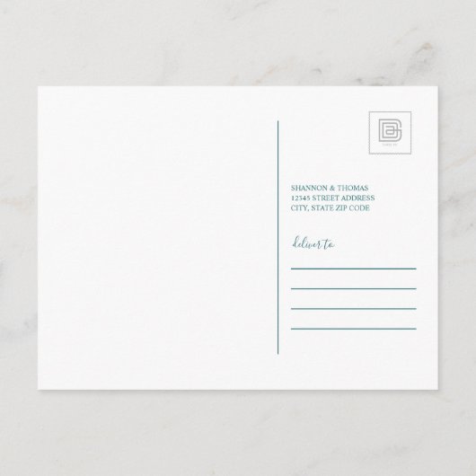 Montreal, Canada | We hebben ons verplaatst Uitnodiging Briefkaart (Achterkant)