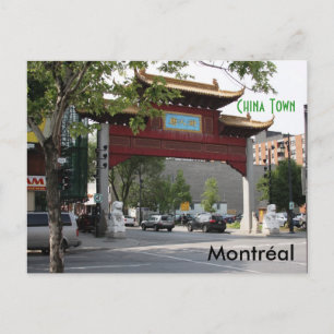 Montreal China Town Postcard Briefkaart